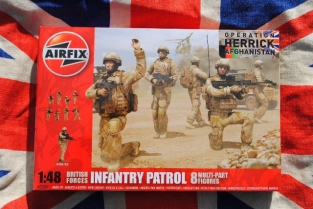 Airfix A03701 INFANTRY PATROL BRITISH FORCES